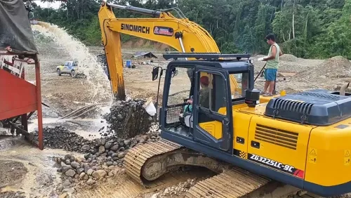 حفار مجنزر (حفار زاحف أثناء تجريف النهر)، سلسلة ZG220