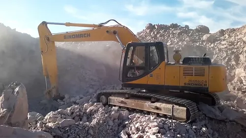 حفار مجنزر (حفار زاحف في مشاريع التعدين)، سلسلة ZG250